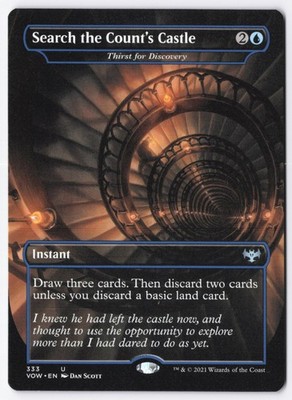 Search the Count's Castle - Thirst for Discovery Innistrad: Crimson Vow 333 NM