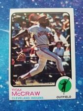 1973 Topps - Tommy McCraw - #86 - Indians - Outfield