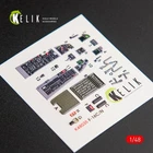 KeliK 1/48 F-16C/N Fighting Falcon Interior 3D Decal Cockpit for Tamiya K48035