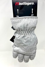 Hot Fingers Youth Flurry II Gloves, Kids, Medium, Gray