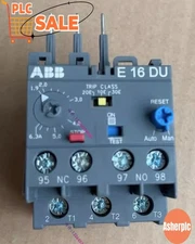 ABB Electronic Overload Relay E16DU-6.3 E16DU6.3 ;10093221 US Free TAX