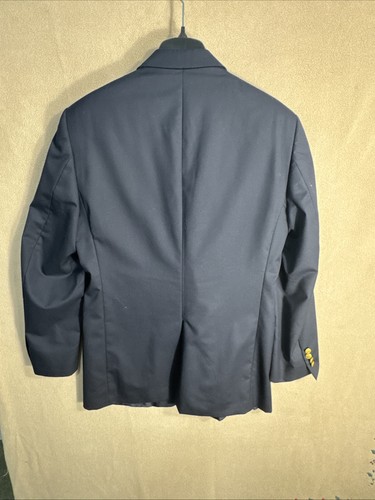 @@ Brooks Brothers 346 Herren Marineblau Woll Blazer 41 L Sport Mantel 2 Goldknöpfe - Bild 5 von 16