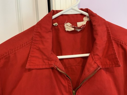Vtg Boy Scouts Official Jacket 50’s-60’s Red Natl Jamboree Valley Forge Men’s XL - Picture 4 of 14