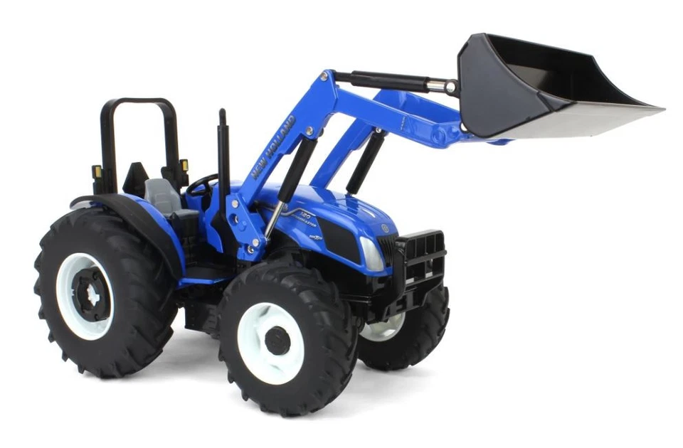 ERTL - NEW HOLLAND Workmaster 120 con caricatore - 1/16 - ERT61013 - Immagine 3 di 4