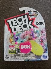 Tech Deck Neon Invasion Ultra Rare DGK Logo Fingerboard