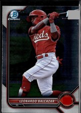 2022 Bowman Chrome #BCP-179 Leonardo Balcazar Prospects