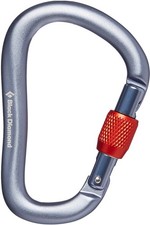 Black Diamond RockLock Screwgate Carabiner gray 