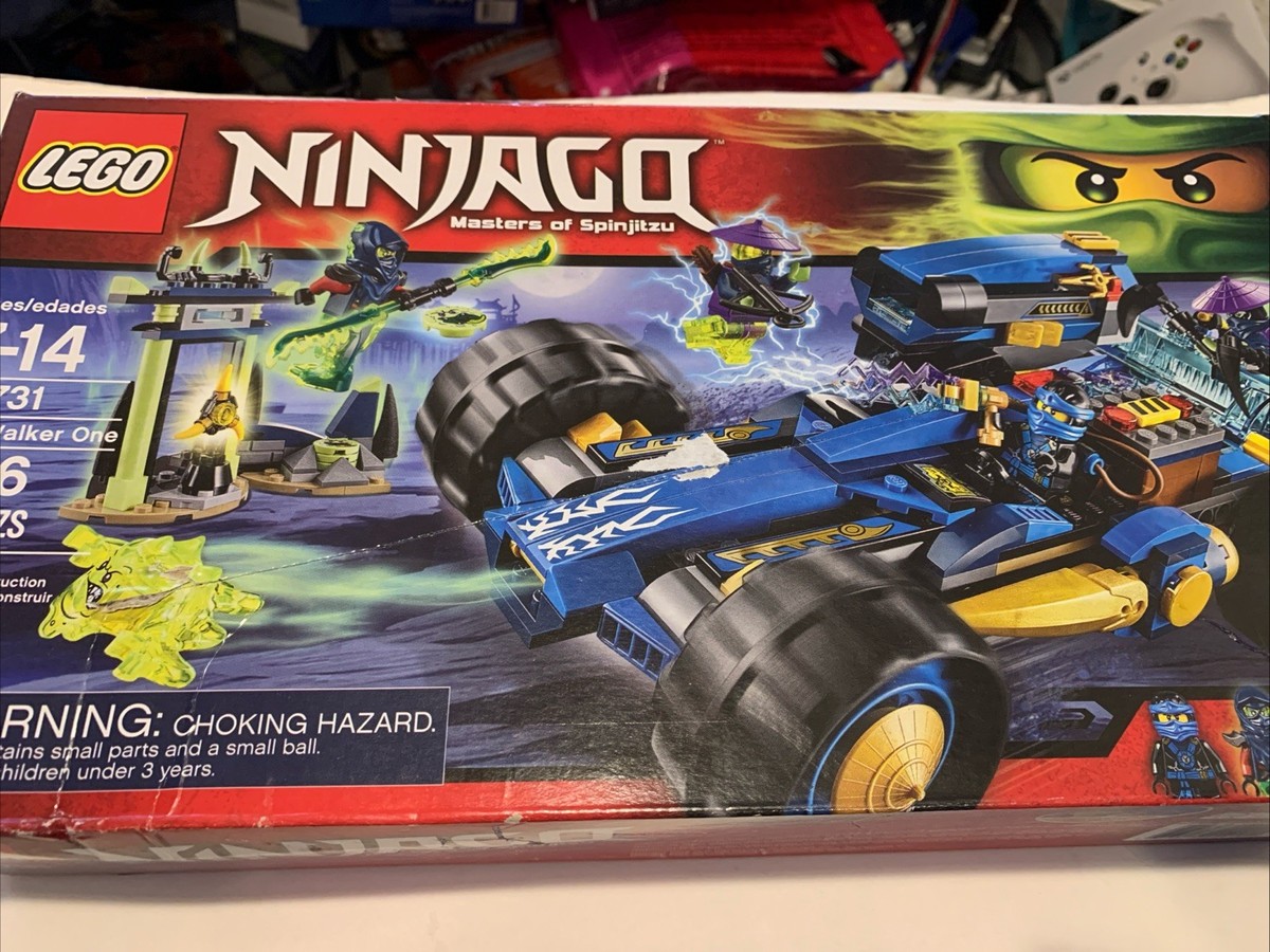 オプションフルオート Sealed LEGO NINJAGO: Jay Walker One (70731) Shelf Wear Ek5