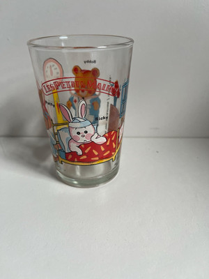 Sylvanian Families Glas Becher Les Petits Malins Bobby Bobby Patty Ricky 1986