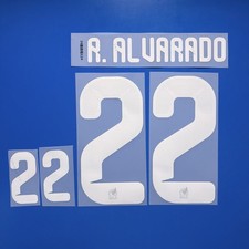 Mexico 2026 Roberto Alvarado Player Size Soccer Shirt Nameset Name Number ID
