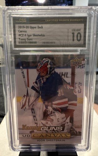 Igor Shesterkin #C214 2019 Upper Deck Canvas card