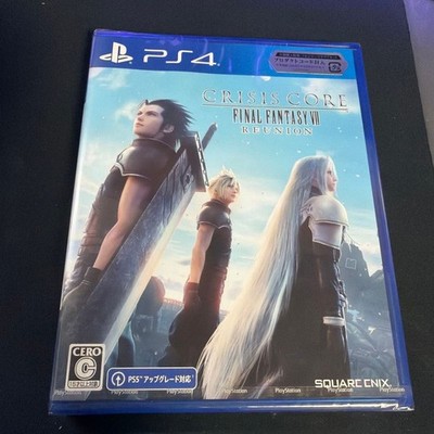 Crisis Core Final Fantasy VII Reunion PS4 NTSC-J Japan Neu Sealed mit Code