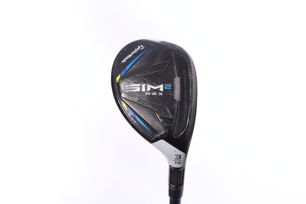 TaylorMade SIM2 MAX Rescue 19* 3H Hybrid Regular Flex Fujikura