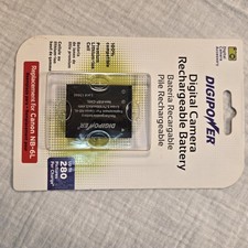 DigiPower Rechargeable Battery for Canon NB-6L Camera Battery
