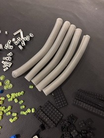 LEGO 7317 Life on Mars Aero Tube Hanger 92% Complete W/Minifigs