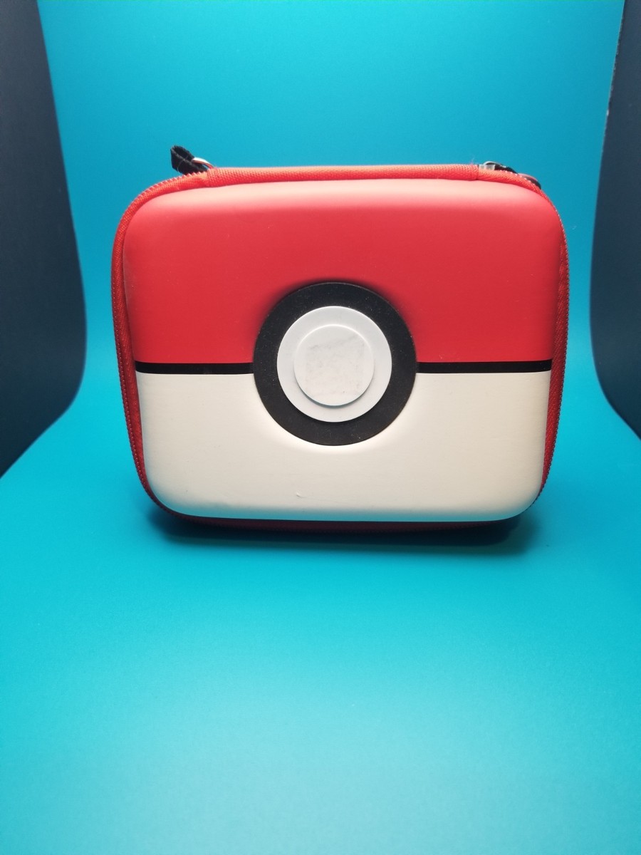 POKEMON CARD CASE 6"x5"x3" Red Zippered Hard Shell Storage Carrying Box TCG 400 POKEMON CARD CASE 6"x5"x3" Red Zippered Hard Shell Storage Carrying Box TCG 400