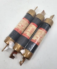 Lot of 3 - ECSR-100 ECON 100 Amp Fuse Class RK5 600v - Next Day Option