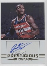 2012-13 Prestige Prestigious Picks Signatures Shelvin Mack #28 Auto 0af