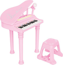 Kids Piano Keyboard Toy, Toddler Electronic Musical Instrument Educational Toy w