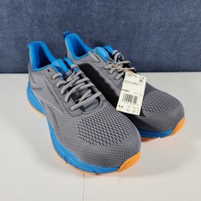 Reebok Mens Work N Comfort Blue Grey Size US 9.5 Safety Toe Alloy Shoes NEW