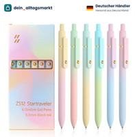 Gelstifte 0,5 Mm Schnell Trocknend Schwarze Tinte Feine Spitze 6 StüCk BüRo