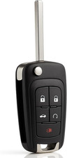 Flip Key Fob Replacement Fits for Chevy Cruze Equinox Camaro Impala Malibu Sonic