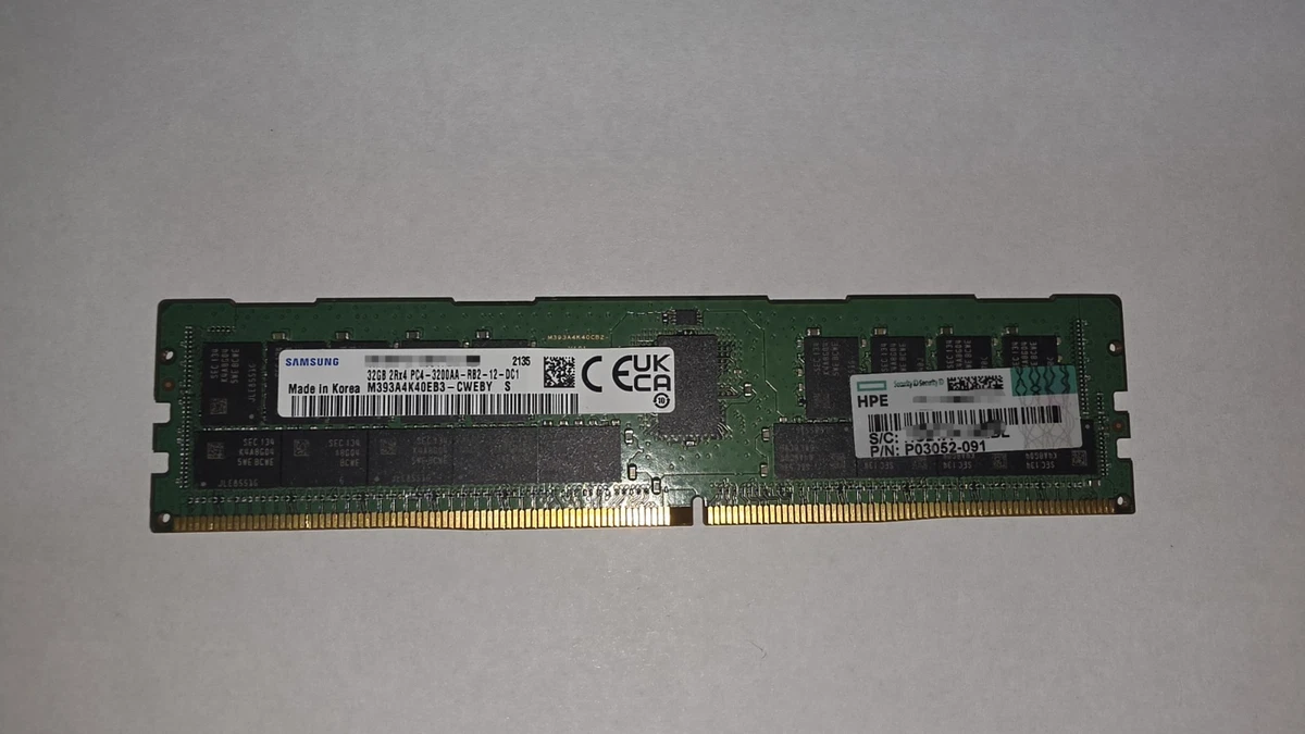 Samsung RDIMM DDR4 SDRAM Memory (RAM) for sale | eBay