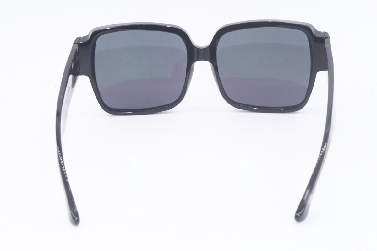 NWT IC Berlin Sara-A066445500245711507 Ecoblack Rectangle 57mm Sunglasses s-l1200.jpg main image 2