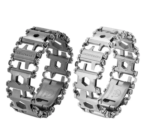 Leatherman Tread Acero Inoxidable Exterior Multifunción Herramientas Usable Pulsera! - Imagen 1 de 16