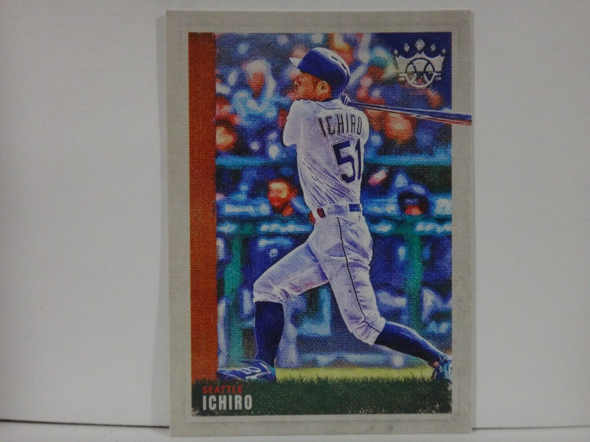 イチロー⭐DONRUSS⭐DIAMOND KINGS 1/1 2022 Panini Diamond Kings Ichiro #136 SP Short Print Mariners
