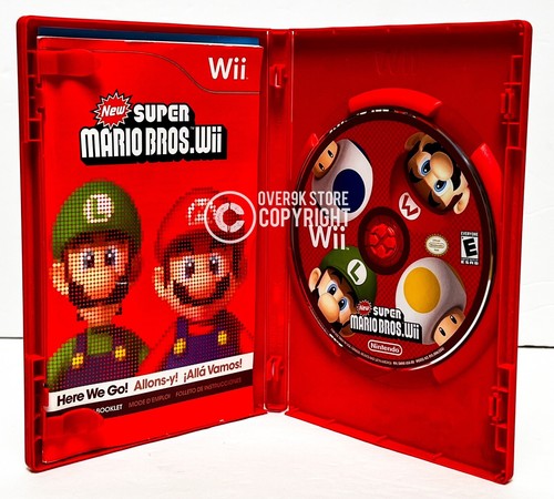 New Super Mario Bros.Wii - Nintendo Wii - USED | Complete | Tested #002 - Picture 3 of 3