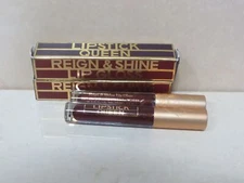 LIPSTICK QUEEN REIGN & SHINE LIP GLOSS MONARCH OF MERLOT 0.09 OZ BOXED -LOT OF 2
