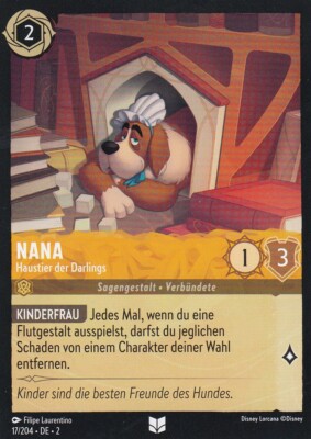Nana - Haustier der Darlings 017/204 Disney Lorcana