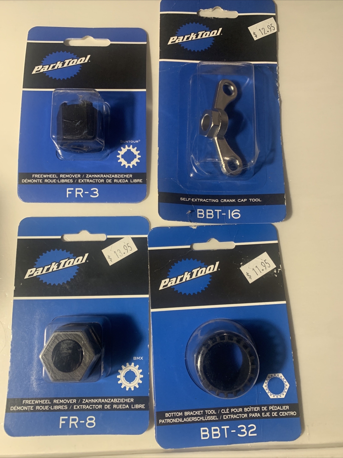 4 NEW Park Bicycle Tools bottom Bracket, Freewheel, Crank Puller Other