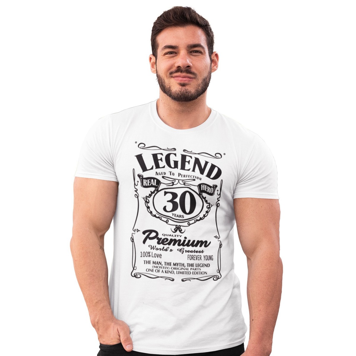 30th Birthday Gifts for Men 30 Years Legend Funny T Shirt, Mens