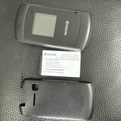 Kyocera Kona S2150 Black Gray Cricket Very Rare Flip Phone