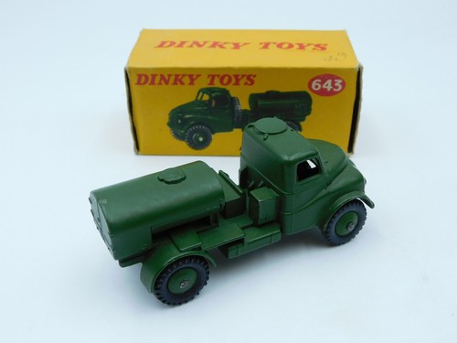 Dinky Army Water Tanker 643 W/Driver Diecast Water Tank England - Picture 5 of 10