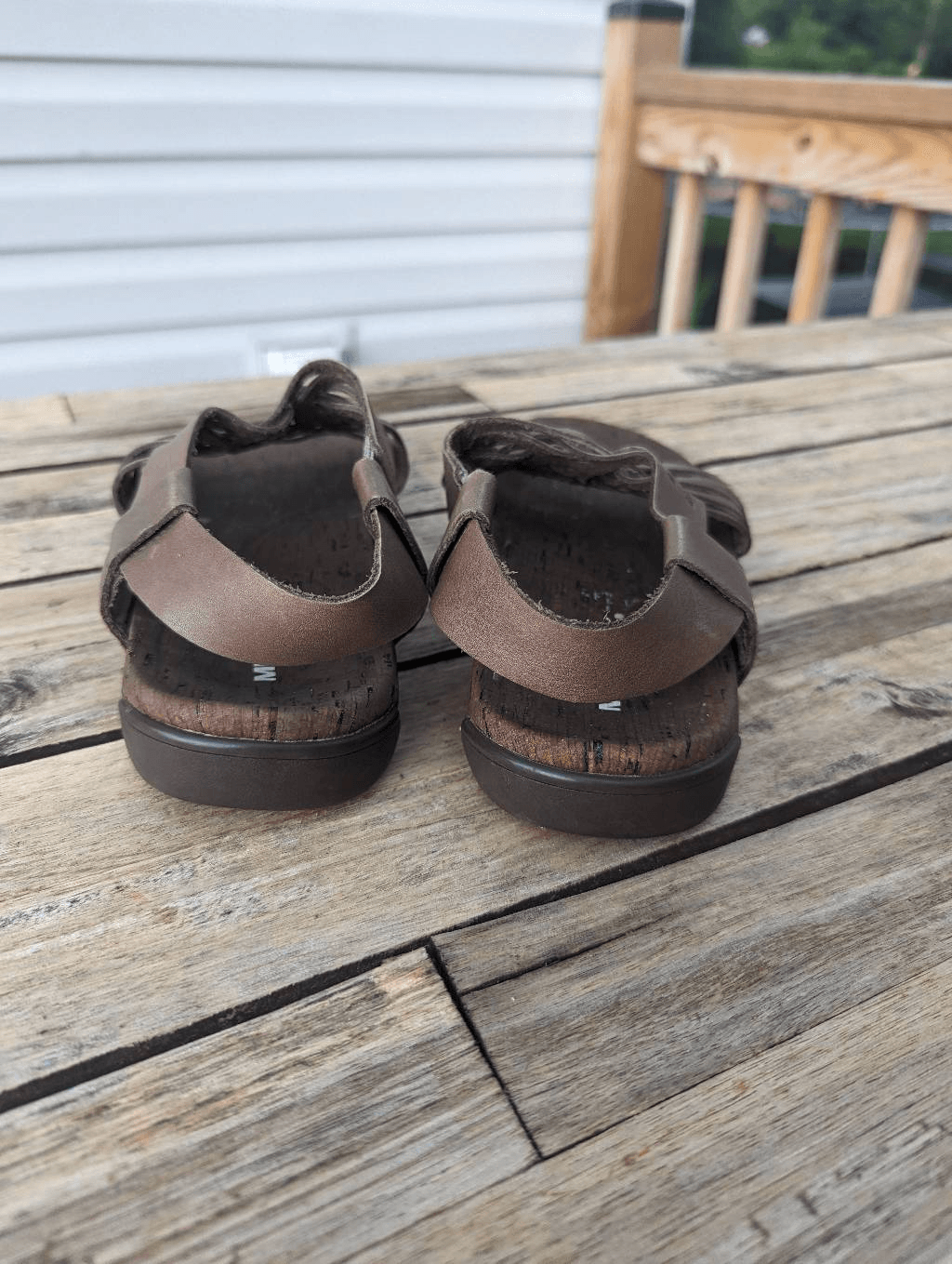 Merrell District Mahana sandali donna taglia 8 marroni incrociati cinturino caviglia