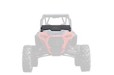 SuperATV Dark Tint Half Windshield For Polaris RZR XP Turbo 2019-2021 