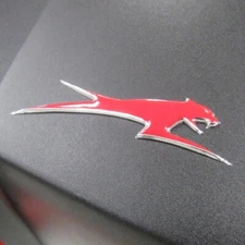 OEM Arctic Cat Snowmobile Red Embossed Aircat Decal Sticker Emblem 8621-926