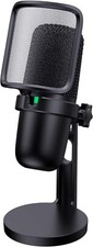 USB Microphone Computer Condenser Gaming 192kHz Mic for PC/PS4/PS5/Mac