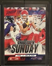 Travis Kelce 2024 Prestige Any Given Sunday Xtra Points Blue #d /249