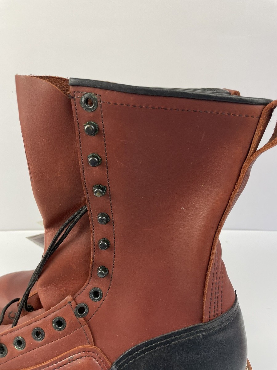Red Wing 921 Lineman Logger Boots 10 Inch Size 10 B | eBay