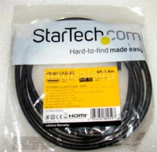 StarTech HDMIDVIMM6 6FT HDMI Male to DVI-D Male Cable New