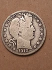 1912 D BARBER HALF DOLLAR