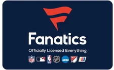 Local Pickup, Will NOT Send Via Message, Fanatics e gift card $100