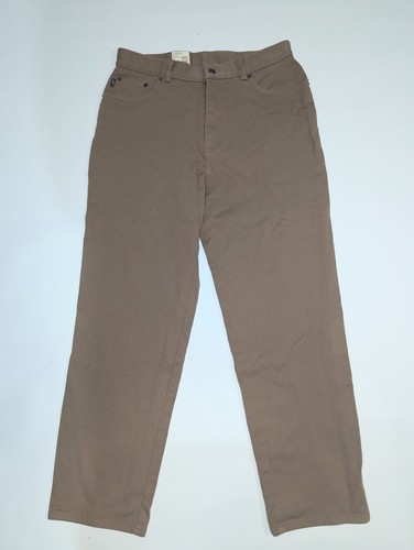 Lauren Ralph Lauren Petite Size 12 Beige Brown Stretch Jeans - Classic Fit - New