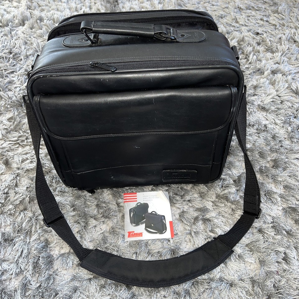 Leather Targus CUN1/OCU2 Laptop Computer Case Bag Carry On Luggage 1999