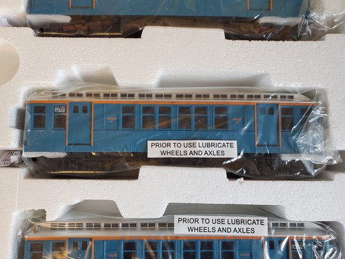 MTH RAIL KING Q TYP 3-AUTO NICHT ANGETRIEBEN NYC U-BAHN SET # 30-2760-3 BMT NYCTA - Bild 8 von 11