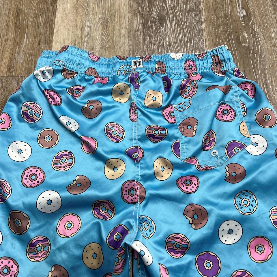 Bañador WES AND WILLY elástico lazo cintura azul estampado donuts talla grande para niño Foto 4 de 4